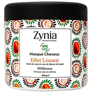 Zynia Masque Cheveux Naturel Karite Coco 500 ml