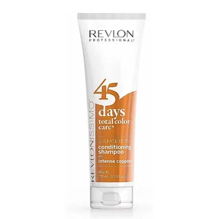 REVLON 45 Days Shamp 2 en 1 S. Sulfate Coppers 275 ml