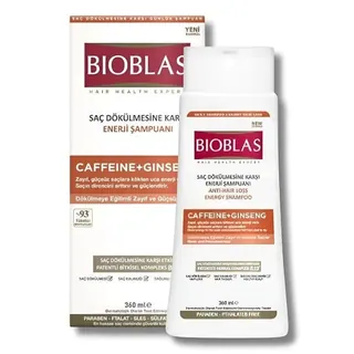 bioblas Shampoing Caffeine Ginseng 360 ml