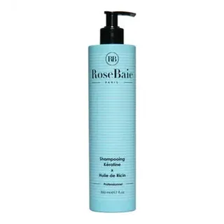 Rose Baie Shampoing Keratine Huile de Ricin 500 ml