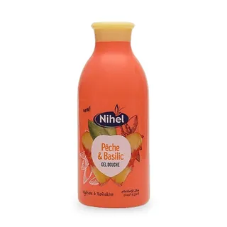 Nihel Gel Douche Peche + Basilic 500 ml