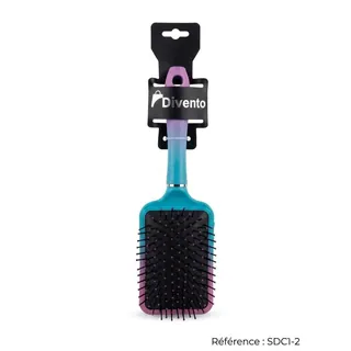 Brosse a Cheveux Plate Demelante avec Picots Souples