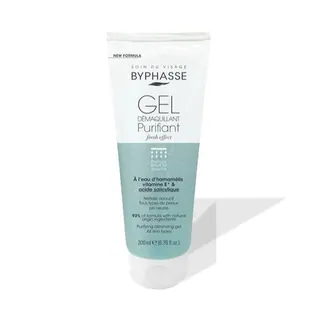 Byphasse Gel Demaquillant Tous Types de Peaux 200 ml New