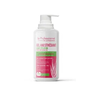 LE PROFESSIONNEL Gel Anesthesiant Pre Epilatoire 500 ml