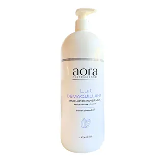 AORA Lait Nettoyant Demaquillant Peaux Seches 1 L