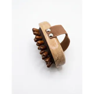 Brosse Pneumatique de Maderotherapie en Bois Naturel