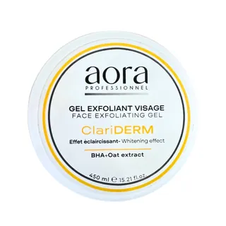 AORA Clariderm Gel Exfoliant Visage 450 ml