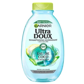 Garnier Ultra Doux Shampoing Eau de Coco 250 ml