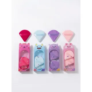 Houppette de Maquillage Triangulaire 3PCS