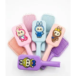 Brosse Rectangulaire pour Enfants Labubu Fruits avec Spray