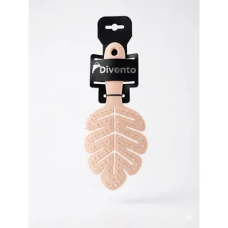 Brosse a Cheveux Demelante Flexible en Forme de Feuille