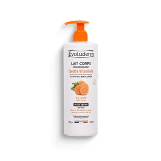 Evoluderm Lait Corps Nourrissant Carotte 500 ml