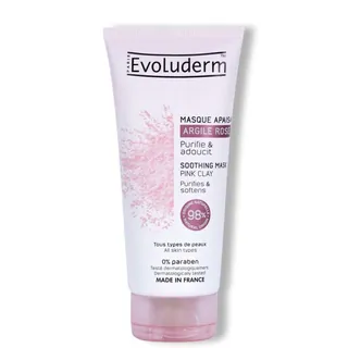 Evoluderm Masque Apaisant Argile Rose 100 ml