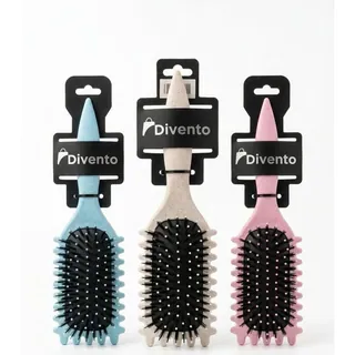 Brosse a Cheveux Bouclee en Poils de Sanglier