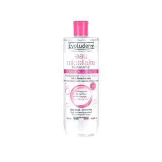 Evoluderm Eau Mecellaire Peaux Seches et Sensibles 500 ml