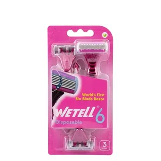 Wetell Lady Rasoir 3 Blades 3PCS