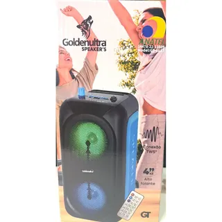 Goldenultra Enceinte portable GT-8117 avec micro