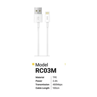 Revo Câble Micro-USB RC03M – TPE 3 A