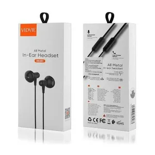 VIDVIE Écouteurs intra-auriculaires métal HS-651