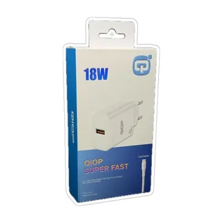 QiOP Chargeur 18 W + câble Lightning