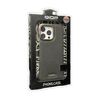 QiOP Coque Fiber pour iPhone