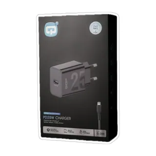 QiOP Chargeur PD 25 W + câble Lightning