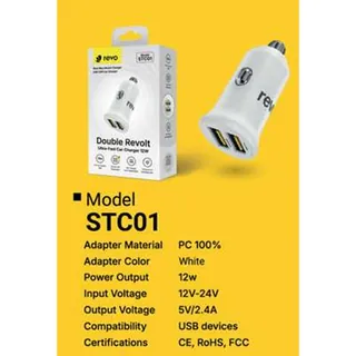 Revo Chargeur allume-cigare STC01 – 12 W