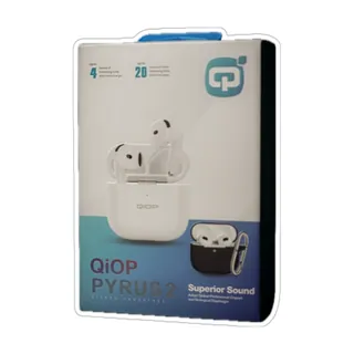 QiOP Écouteurs sans fil Pyrus 2