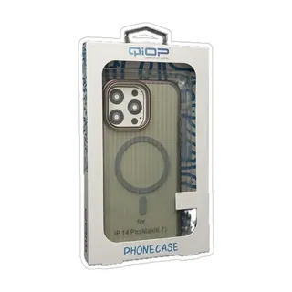 QiOP Coque Transparent Lines pour iPhone