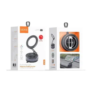 VIDVIE Support téléphone magnétique pliable HC1551 – ventouse