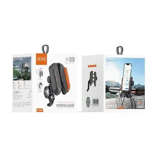 VIDVIE Support téléphone vélo rotatif HC1548