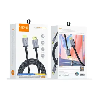 VIDVIE Câble HDMI HD03-2 – 4K 60 Hz – 2 m