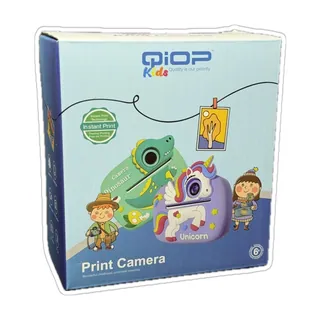 QiOP Appareil photo à impression instantanée enfant