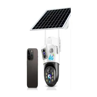 Caméra PTZ solaire 4G V380 Pro
