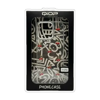 QiOP Coque Clear Girls pour iPhone