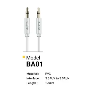 Revo Câble audio AUX RX01 – jack 3,5 mm vers jack 3,5 mm