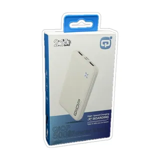 QiOP Batterie externe 5 000 mAh