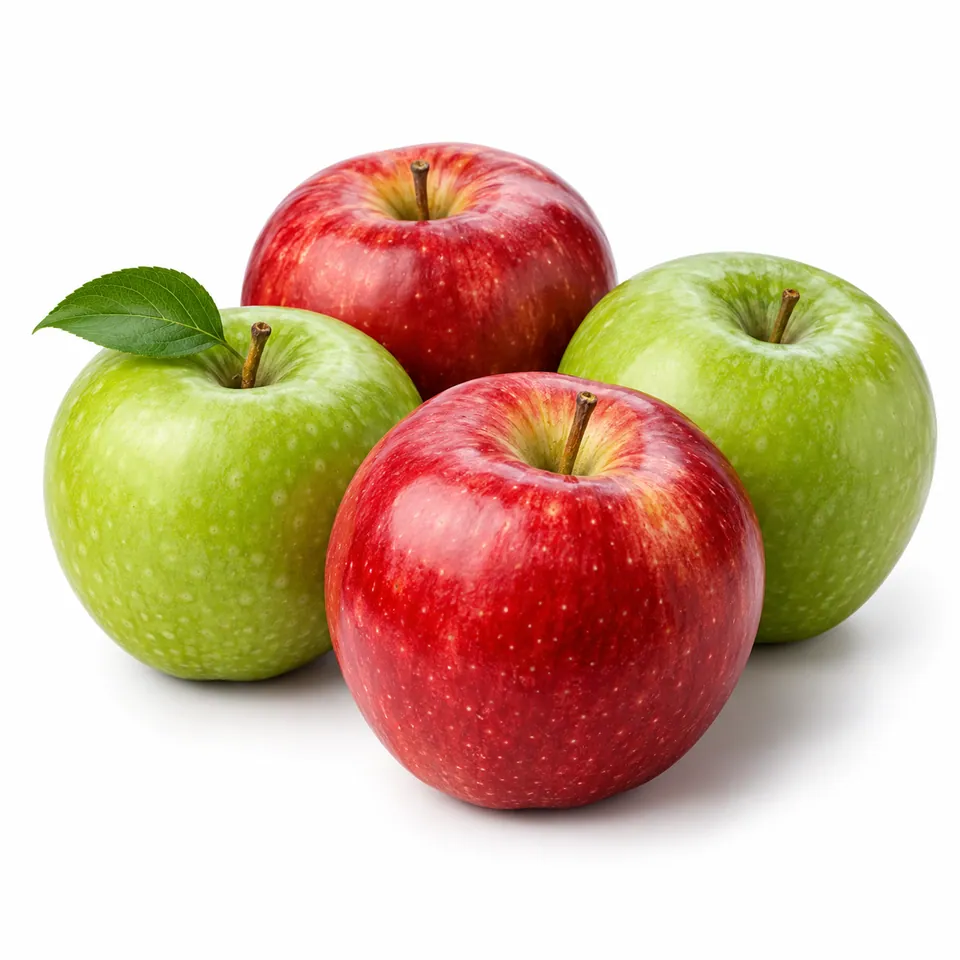 Pommes rouges et vertes – تفاح