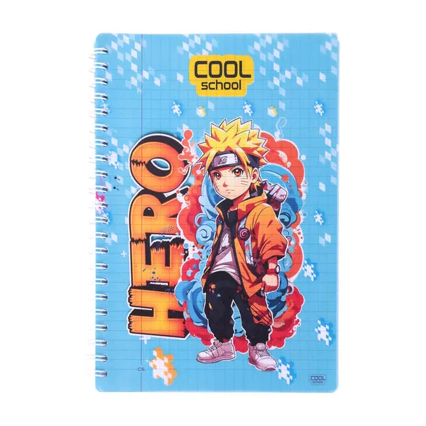 Cool School - Cahier à Spirale 192 Pages Grand Format