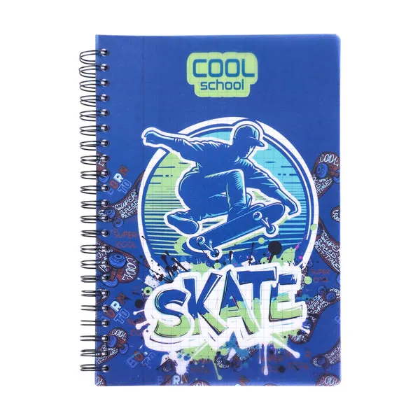 Cool School - Cahier TP Spirale 288 Pages Grand Format