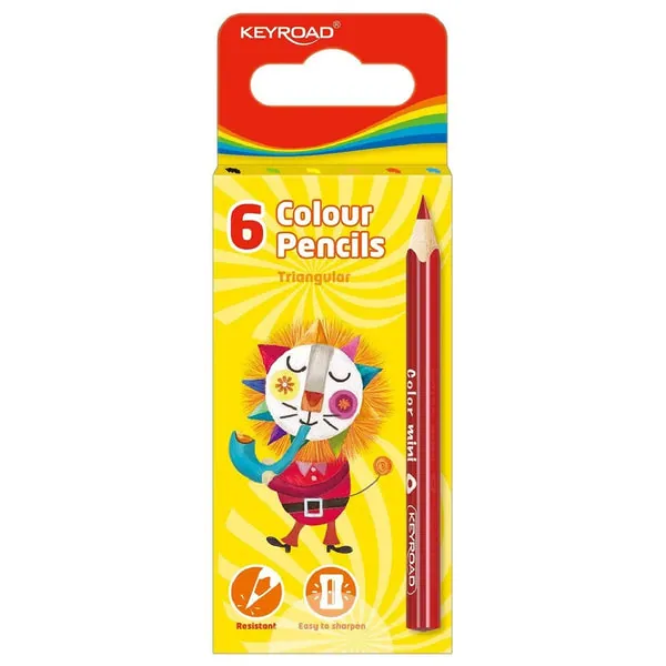 قلم رصاص ملون 6*9