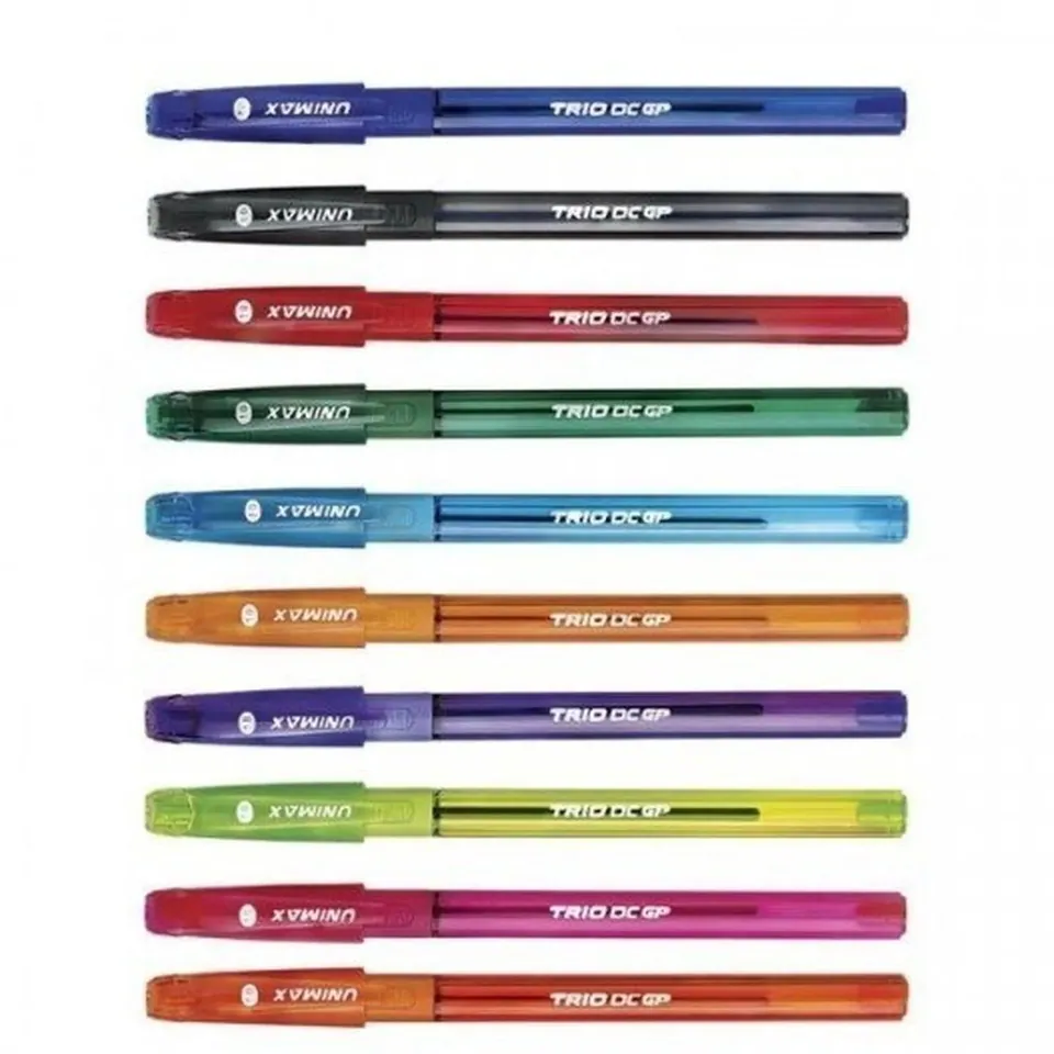 قلم حبر جاف TRIO DC مقاس 1 مم - UNIMAX