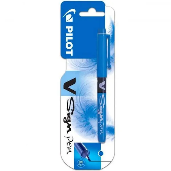 قلم V-SIGNPEN PILOT BLUE