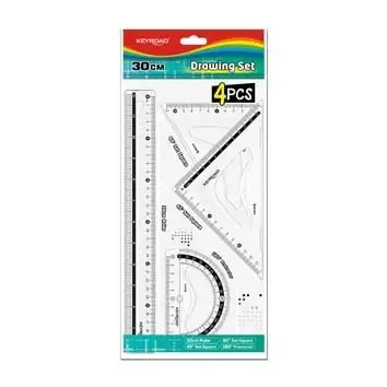 ENSEMBLE DE 4 DESSINS DE ROUTE CLAIRS 30CM KR972988