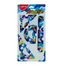 Ensemble de règles flexibles Yalong 4 pièces 1 paquet
