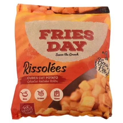 Frites surgelées rissolées FRIES DAY 750 g