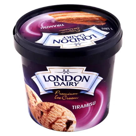 Glace Tiramisu LONDON DAIRY 1 L