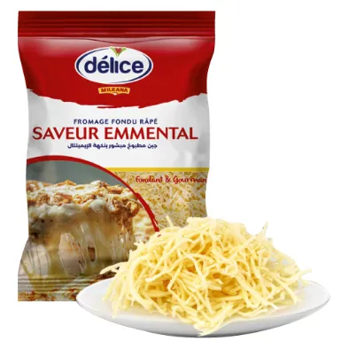 Fromage fondu rapé à l'emmental DELICE 1 kg