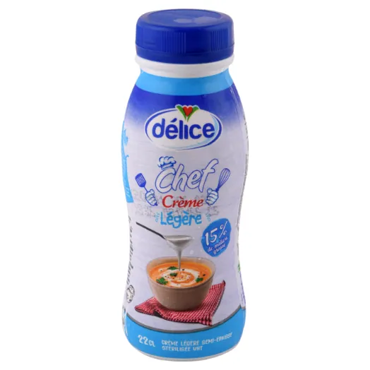 Crème fraîche légére DELICE 22 cl