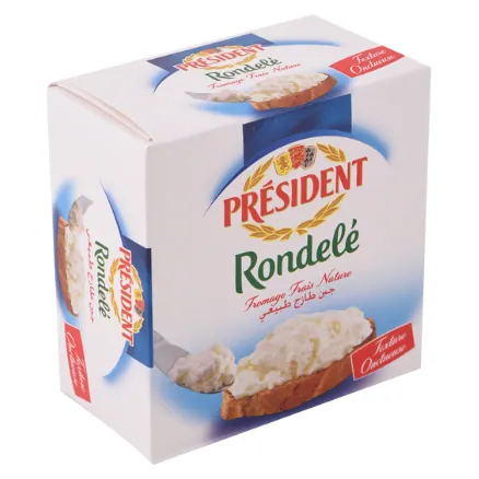 Fromage frais Nature RONDELE PRESIDENT 90 g